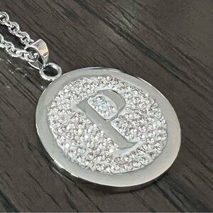 Initial “P” Necklace - NWOT